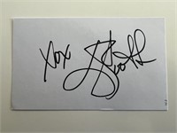 Lindy Booth  signature