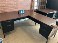 Secretary L Shape Desk