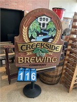 Creekside Brewing Sign