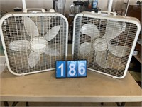 2 BOX FANS