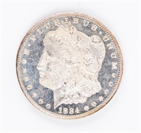 Coin 1884-CC  Morgan Silver Dollar Gem Prooflike