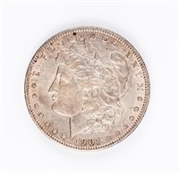 Coin 1901  Morgan Silver Dollar in Choice AU