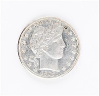 Coin 1909  Barber Half Dollar Gem Brilliant Unc