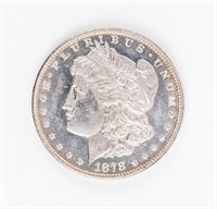 Coin 1878 7/8TF Morgan Silver Dollar Gem BU