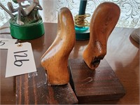 Shoe Form Bookends