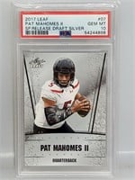 2017 Leaf Sp Release Draft Silver Patrick Mahomes