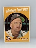 1959 Topps Whitey Herzog #392