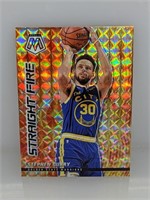2020-21 Mosaic Straight Fire Prizm Stephen Curry
