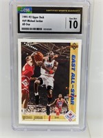 1991 Upper Deck Michael Jordan #69 CSG 10
