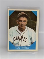 1960 Fleer Baseball Greats Carl Hubbell 4 HOF