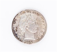Coin 1894-S Barber Half Dollar Choice XF / AU