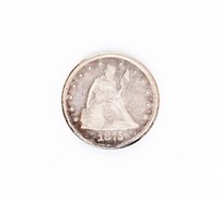 Coin 1875-CC Twenty Cents in Extra Fine / AU
