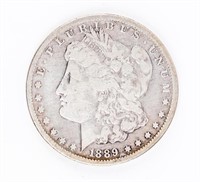 Coin 1889-CC  Morgan Silver Dollar in Fine