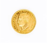 Coin 1812M Italy 40 Lire Gold Almost Unc.