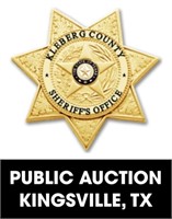 Kleberg County Sheriff's Office online auction 3/7/2023