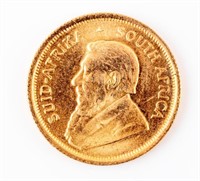 Coin 1982 South Africa 1/10 Gold .999 Fine