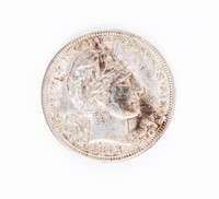 Coin 1913  Barber Half Dollar Choice Brilliant Unc