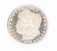 Coin 1879-CC  Morgan Silver Dollar BU Prooflike