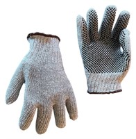 (12)  Pairs Poly Cotton Gloves