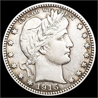 1915 Barber Quarter CLOSELY UNCIRCULATED