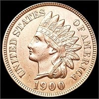 1900 RD Indian Head Cent UNCIRCULATED