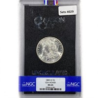 1883-CC Morgan Silver Dollar NGC MS65 GSA