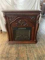 ORNATE ELECTRIC FIRE PLACE