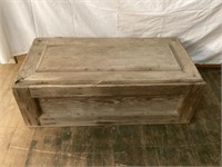 WOODEN TOOLBOX WITH TRAY