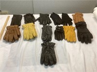 13 PAIRS OF GLOVES