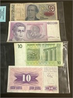 FOREIGN PAPER MONEY COLLECTION