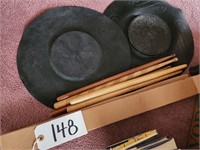 Snare Drum Practice Pads, Sticks, Music Stand