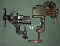 Unknown make clamp-on vise with 1 1/2-in. jaws