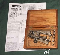 Stanley No. 59 doweling jig in nice wooden box