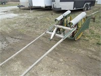 ONE HORSE HORSE DRAWN 2 ROW CORN CUTTER ON