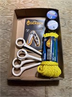 Folding Knife, Poly-Rope, & More