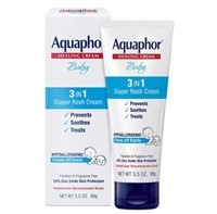 Aquaphor 3-in-1 Diaper Rash Cream 3.5oz
