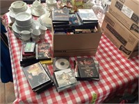 Assortment of DVD's, VHS & CD's