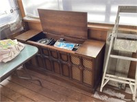 Antique sterio with record player