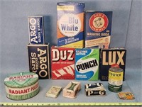 Vintage Cleaner Boxes & Tins