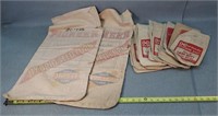 2- Pioneer Feed Sacks & 17- Shot Bags