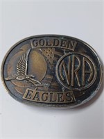 Golden Eagles NRA Belt Buckle