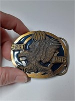 NRA Golden Eagles Belt Buckle