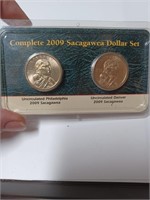 Complete 2009 Sacagawea Dollar Set