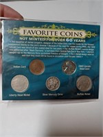 Favorite Coins Not Minted For 60 Years