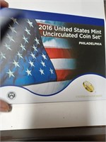 2016 United States Mint Uncirculated Coin Set-