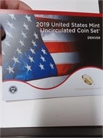 2019 United States Mint Uncirculated Coin Set