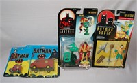 Batman Diecast Delivery Vans + Action Figures etc
