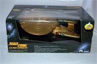 Star Trek Next Generation Gold Enterprise Playmate