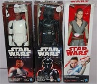 3 Star Wars Force Awakens Action Figures