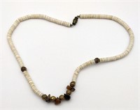 Heshi tigers eye necklace 19 in